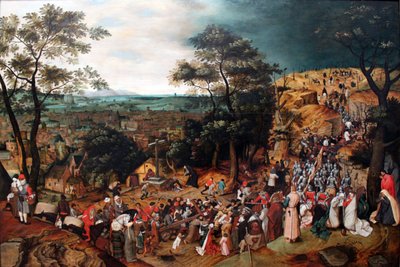 Christ Carrying the Cross by Pieter Brueghel the Younger